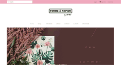 Desktop Screenshot of fermeapapier.com